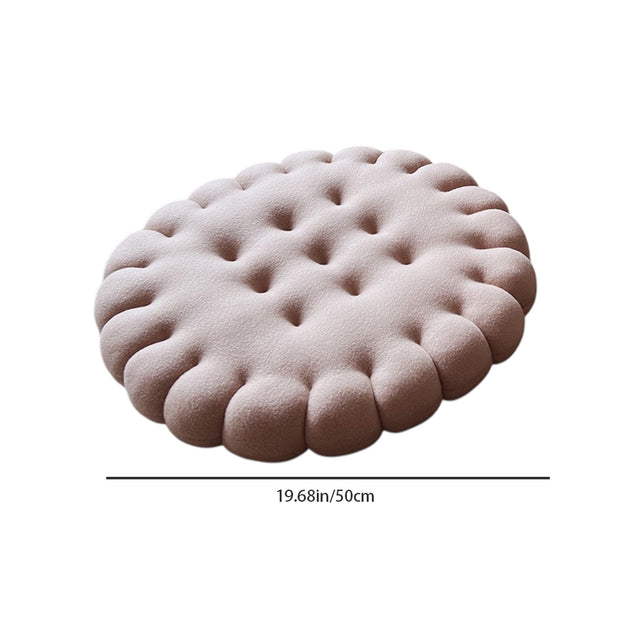round thickened biscuit seat cushion size chart