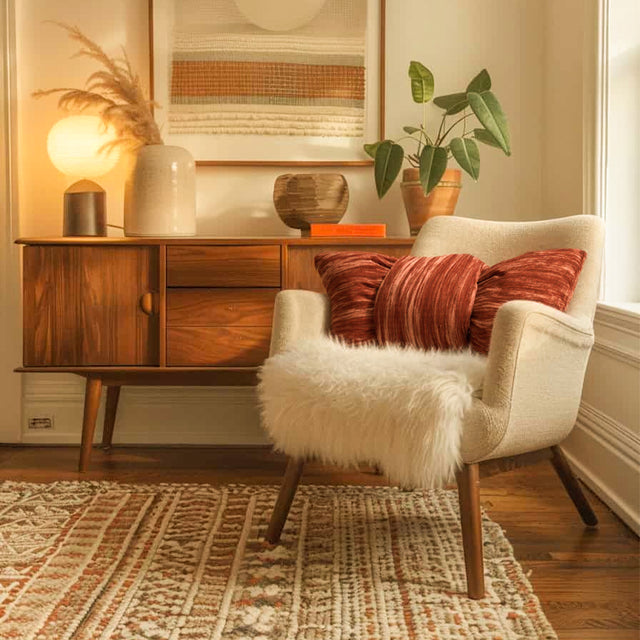 sateen finish bow shaped throw pillow