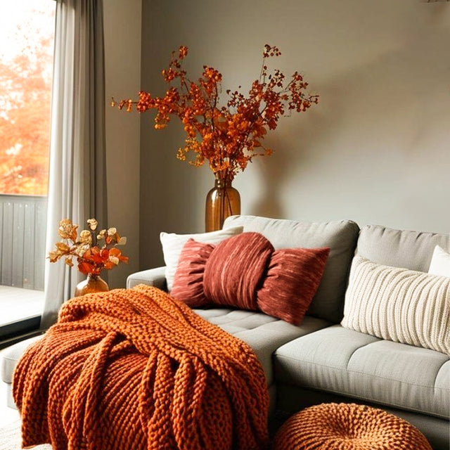 sateen finish bow shaped throw pillow on sofa