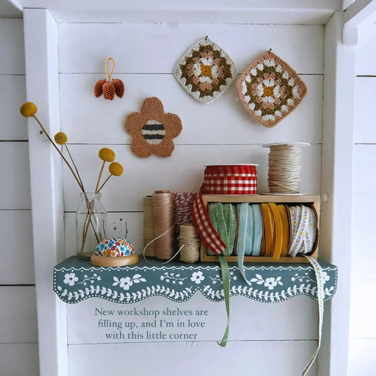 scandinavian pinecone wall decor hang on hook