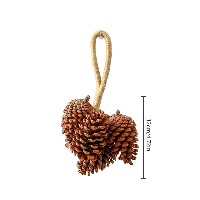 scandinavian pinecone wall decor size chart