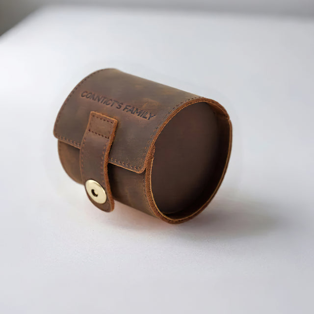 single watch roll travel case