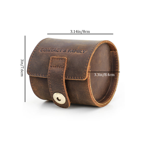 single watch roll travel case size chart