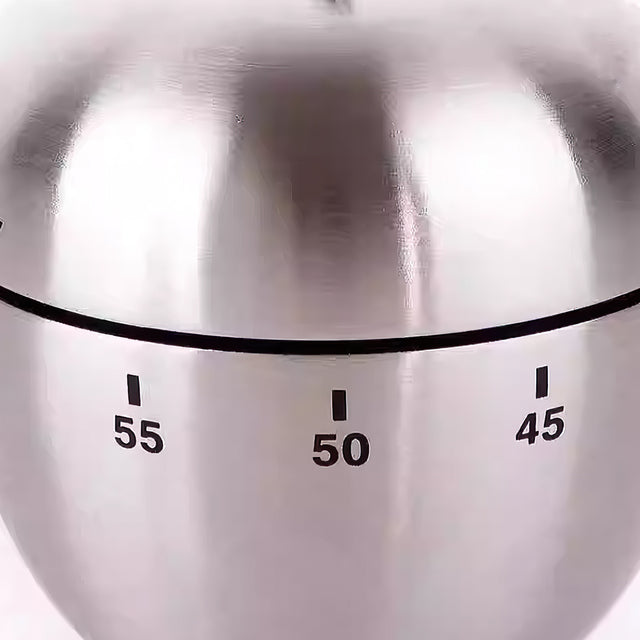stainless steel mechanical apple baking cooking kitchen timer details