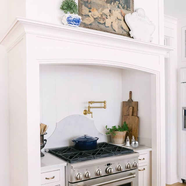 stainless steel mechanical apple baking cooking kitchen timer on the table