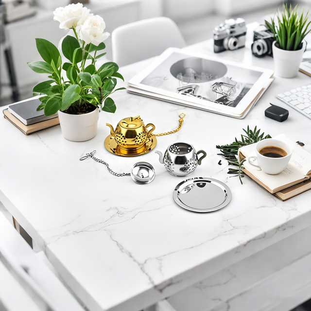 tea infuser on the table