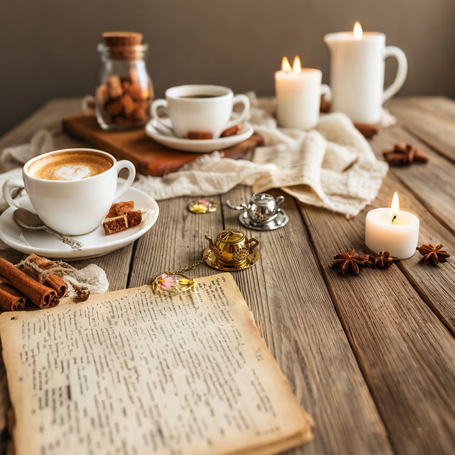 tea infuser on the table