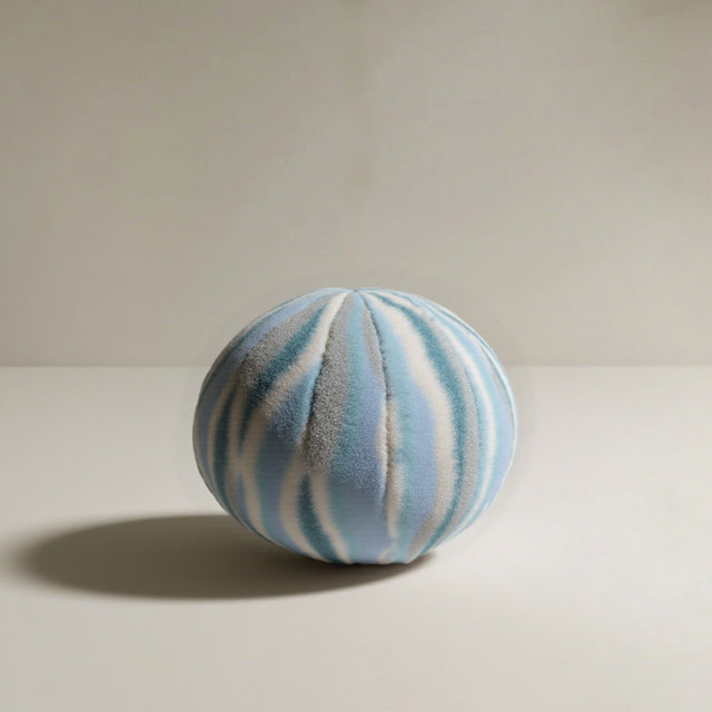 starry sky series adorable plush ball decorative pillow blue & white