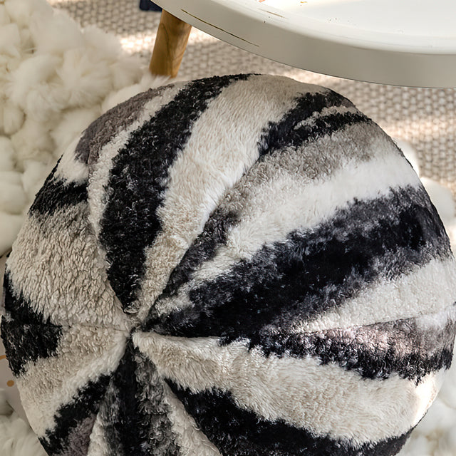 starry sky series adorable plush ball decorative pillow details