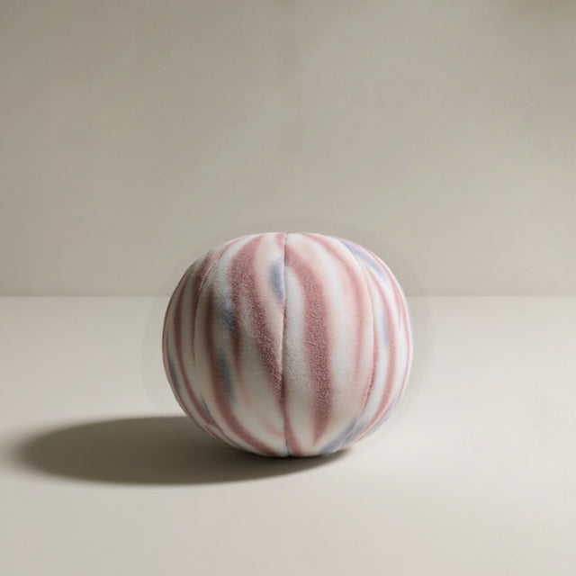 starry sky series adorable plush ball decorative pillow pink&white