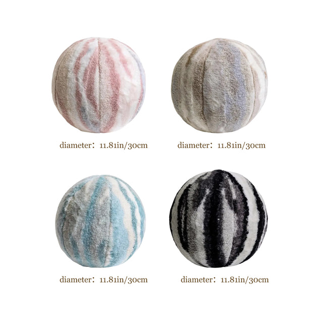 starry sky series adorable plush ball decorative pillow size chart