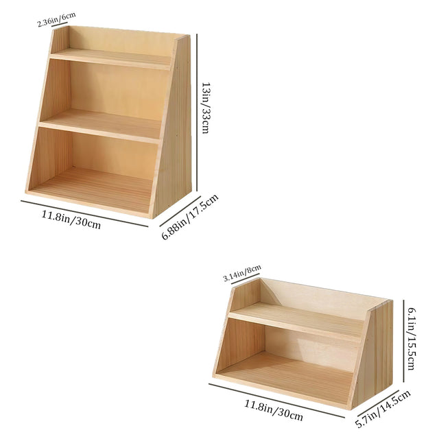 storage rack size chart