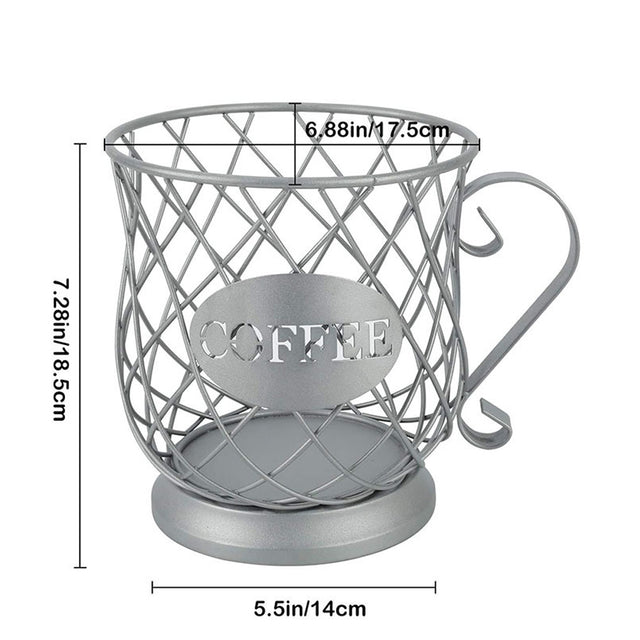 storage basket size chart