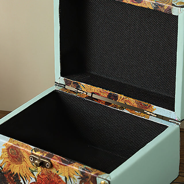 sunflower pu storage box with lids details