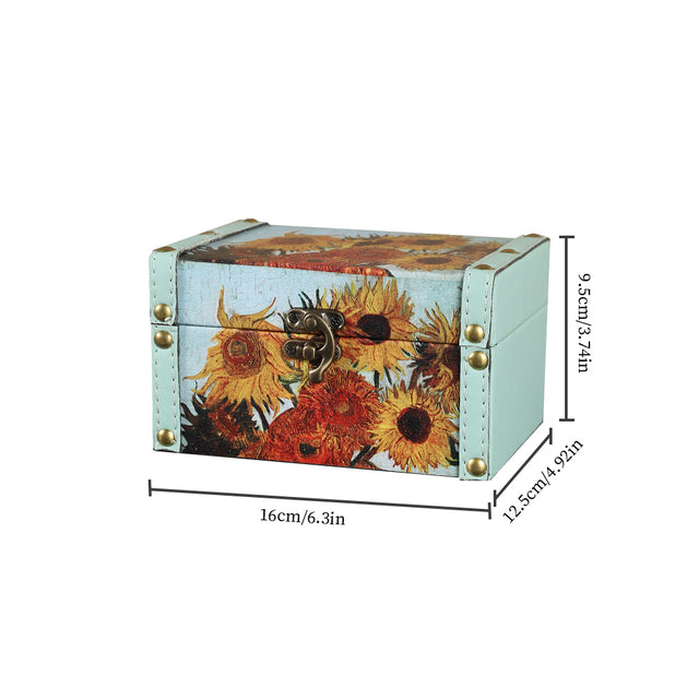 sunflower pu storage box with lids size chart