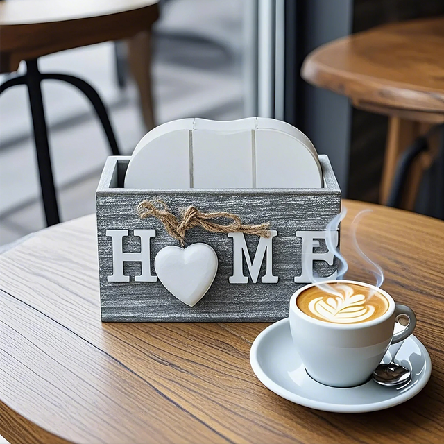 table coaster on a coffee table 2