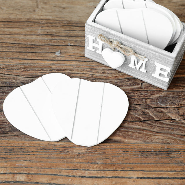 table coaster on a wooden table 2