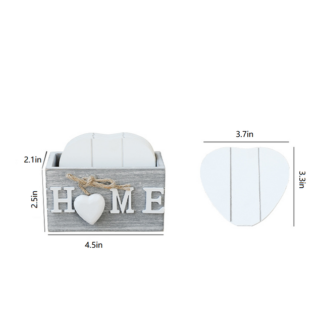 table coaster size chart