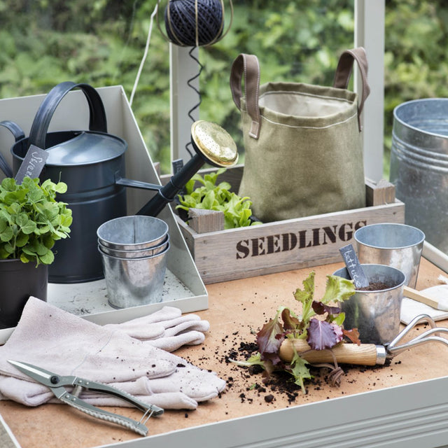 tool setup on a workbench