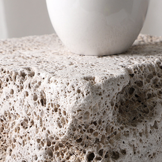travertine decorative stone details
