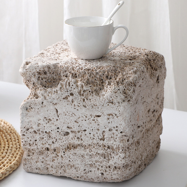 travertine decorative stone details