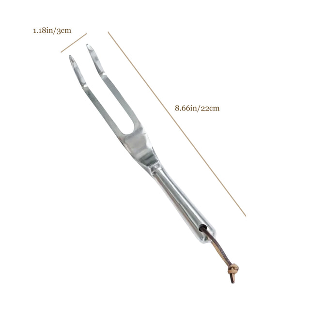 two tine cultivator size