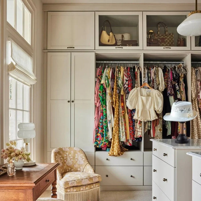 vintage dual tone wooden texture hat display stand on the table