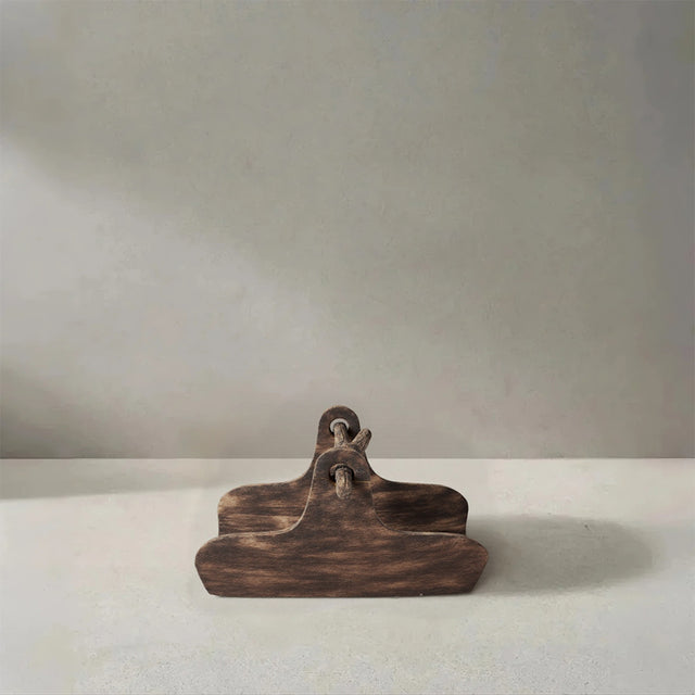 vintage handmade wood serving tray