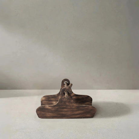 vintage handmade wood serving tray