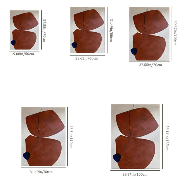 wall painting size chart