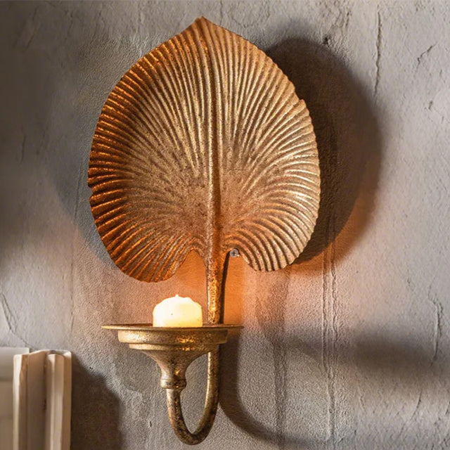wall sconce candle holder details