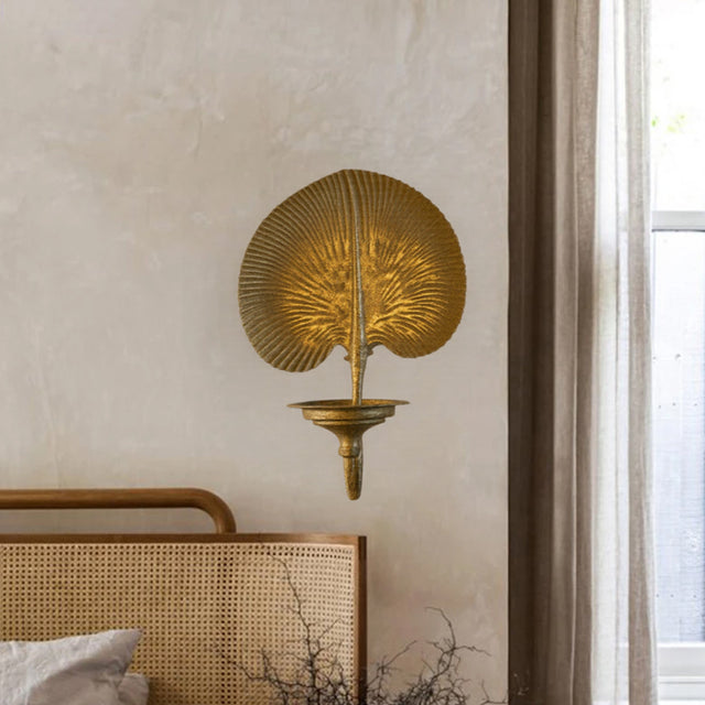 wall sconce candle holder on the wall