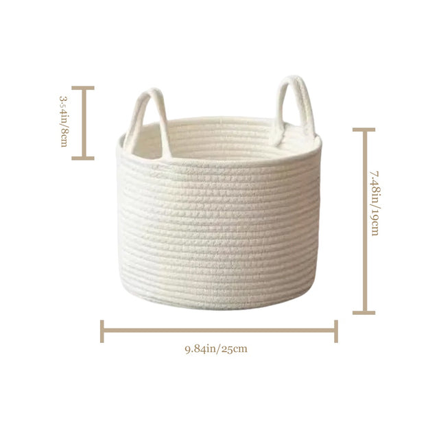 white laundry bakset size chart