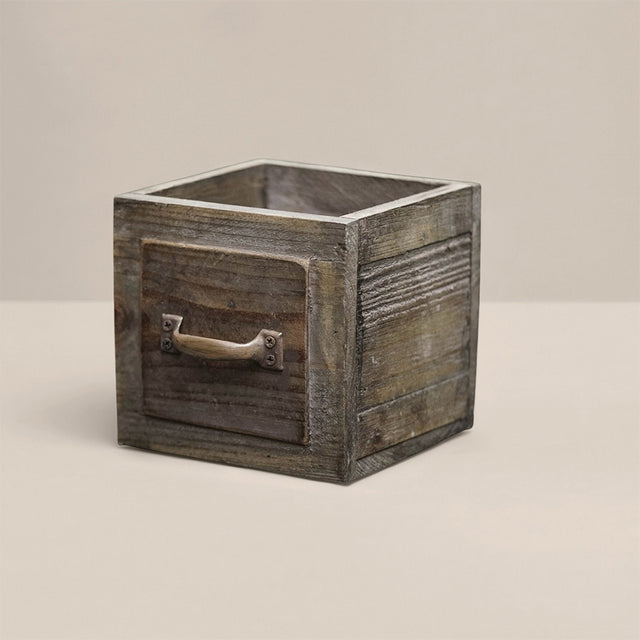 wood planter box 1 drawer