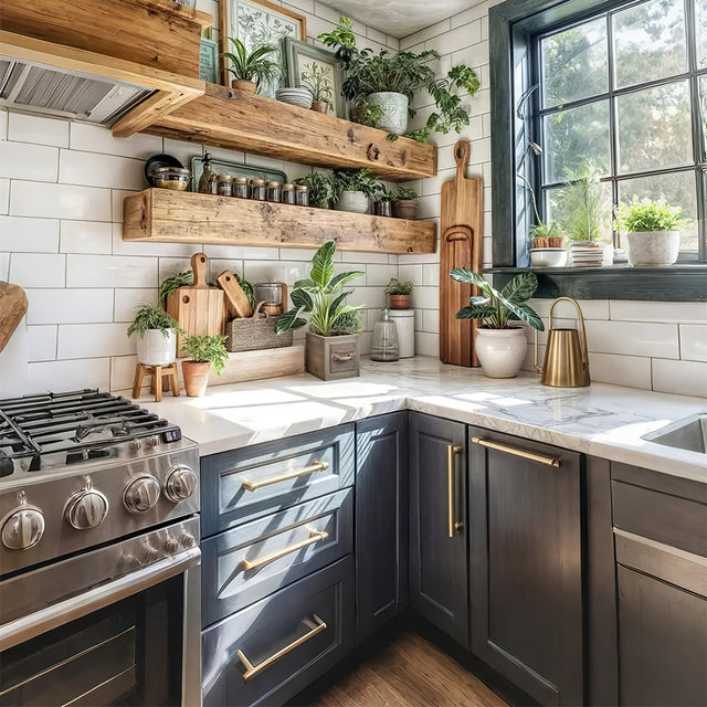 wood planter box 1 drawer indoor