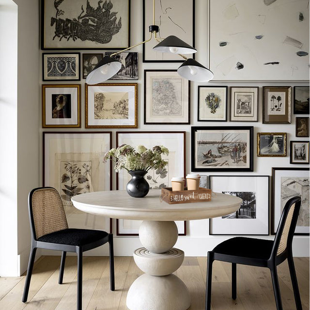wood storage box on the coffee table