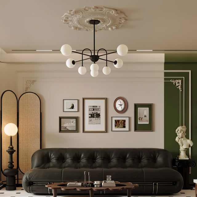 wooden bird themed picture frame wall hanging in the living room