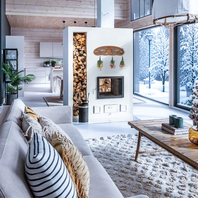 wooden botanical display rack size chart hang on fireplace