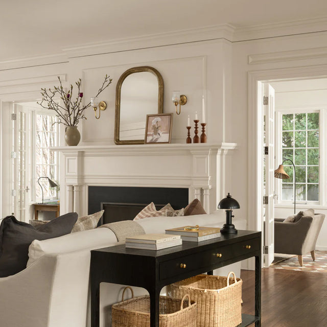 wooden brown decorative candle holder in the living room