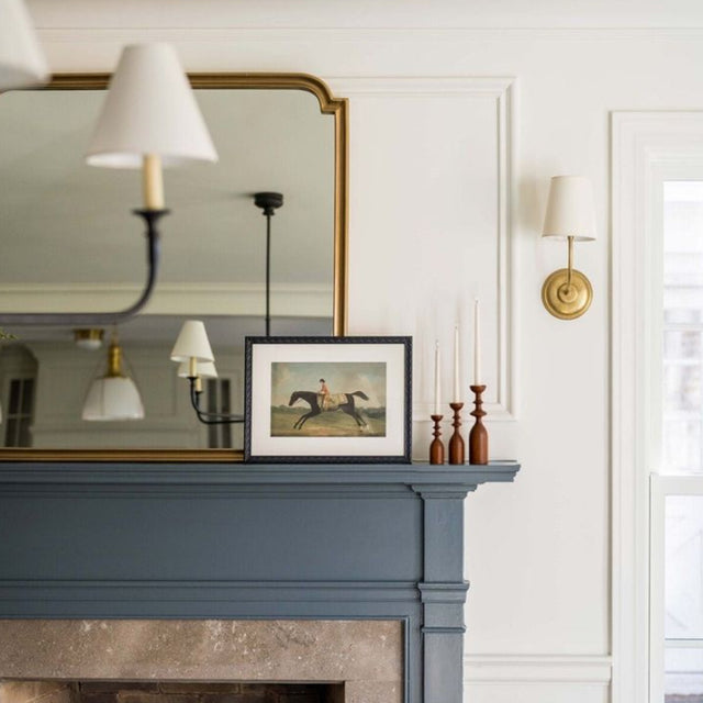 wooden brown decorative candle holder on the counter