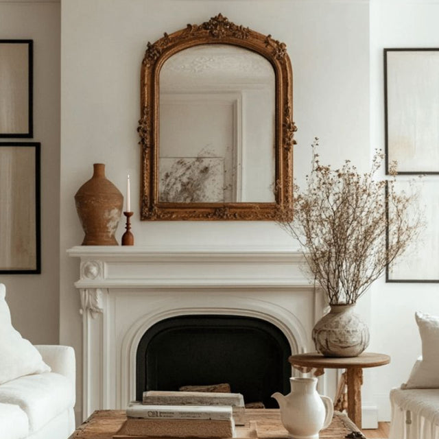 wooden brown decorative candle holder on the counter