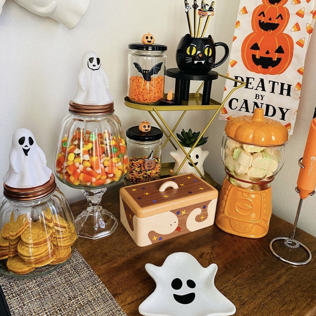 wooden cartoon compartment storage box in the kitchen