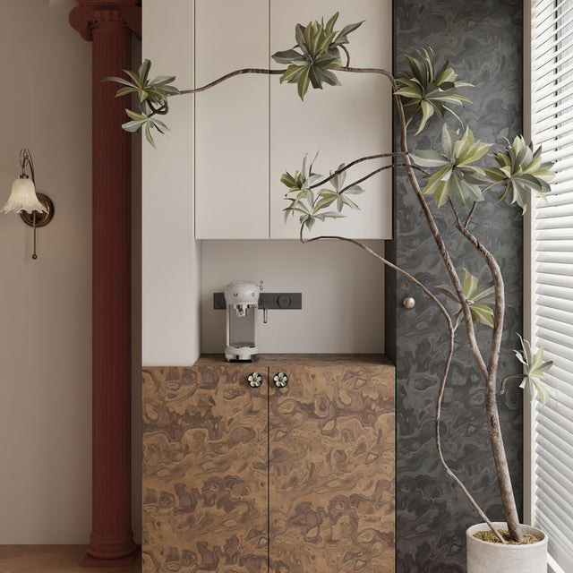 wooden-electroplated-handle-with-floral-pattern-scene-07117