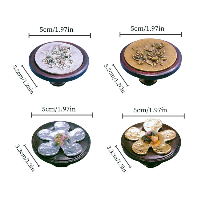 wooden-electroplated-handle-with-floral-pattern-size-0711