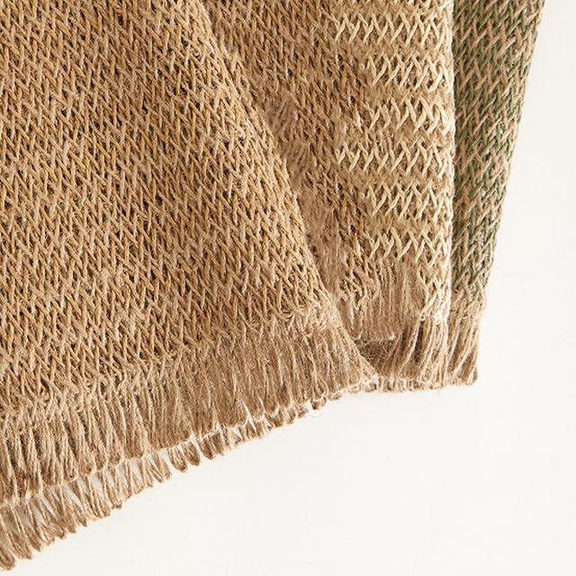 woven square table mat details