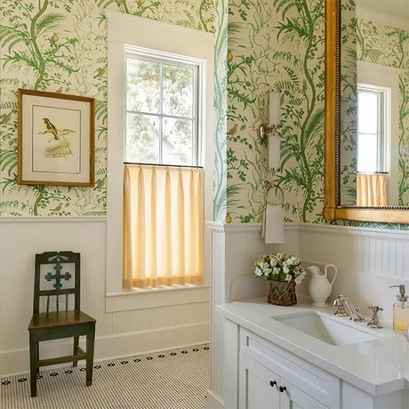 Can You Put Wallpaper in a Bathroom? Absolutely Yes.