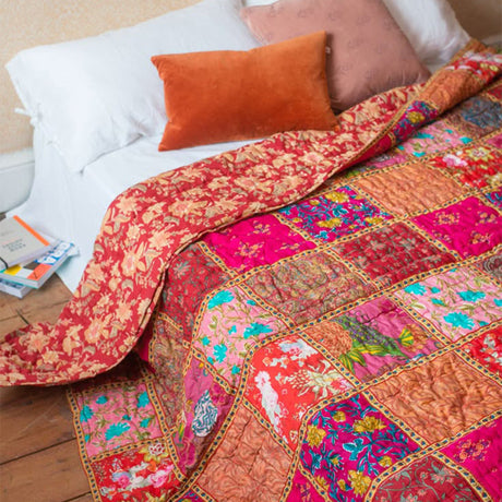 Kantha quilt