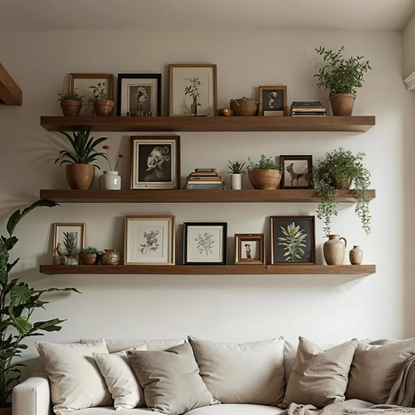 Living Room Wall Shelf