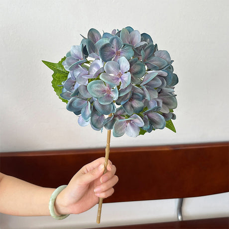 54-Petal Artificial Hydrangea Bouquet details