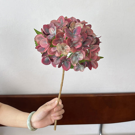 54-Petal Artificial Hydrangea Bouquet details